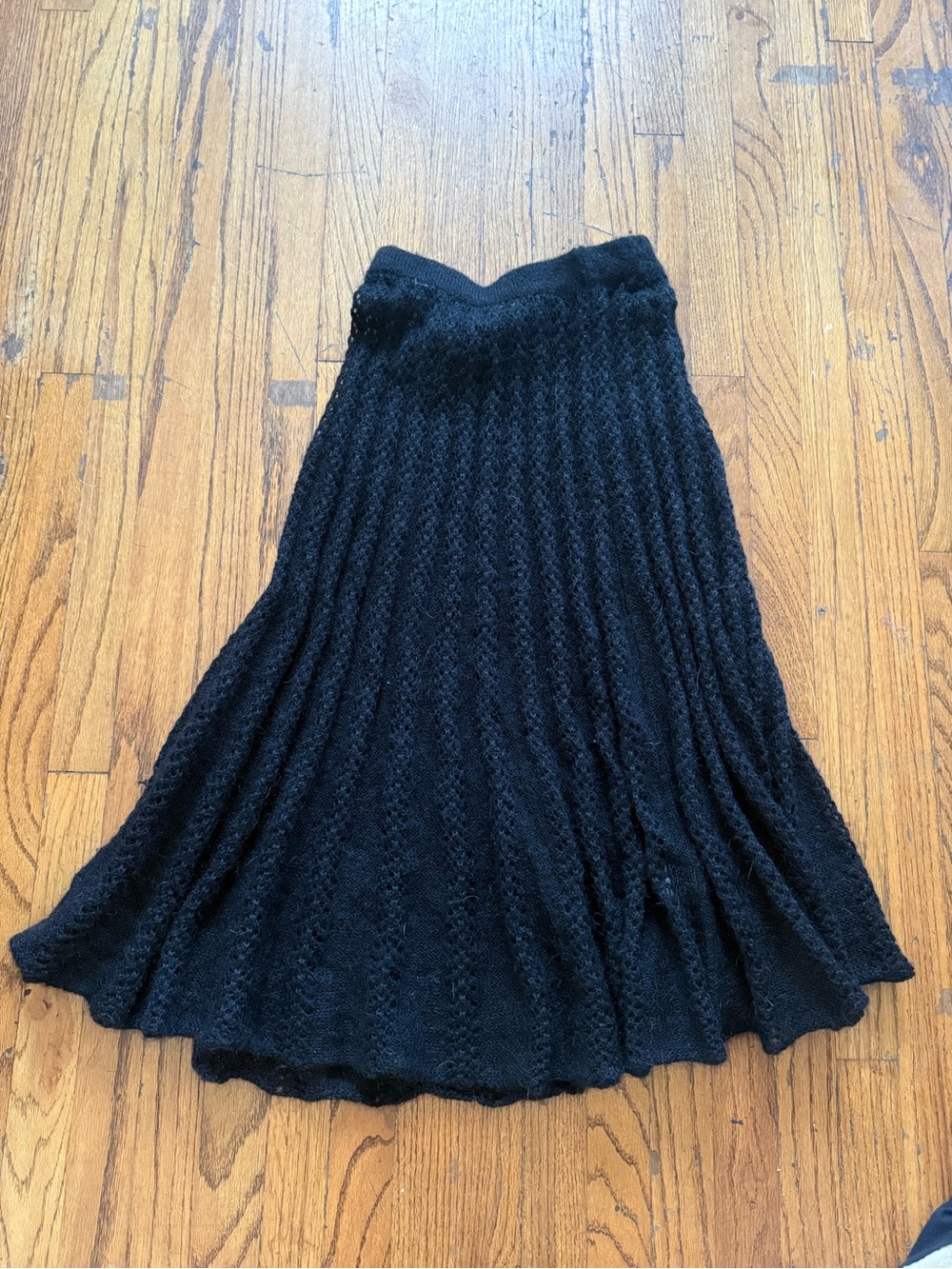 Manoush knit mohair maxi skirt